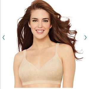 Bali XL Comfort Conv Straps Wirefree Bra Nude 3643
